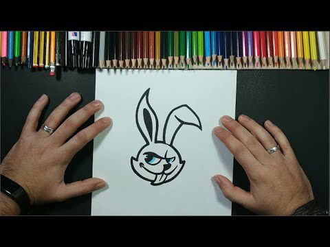 Como dibujar un conejo ???????? paso a paso 12 