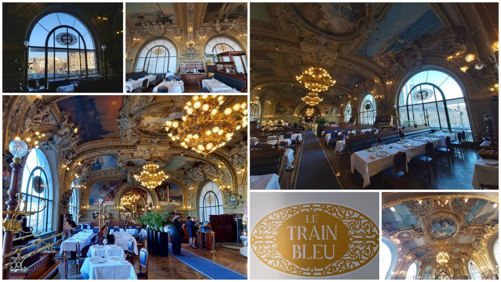 Une visite au Train Bleu gare de Lyon à Paris - Le blog de Jean