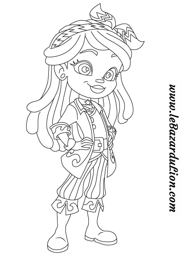 Coloriage Santiago Des Mers A Imprimer 24 coloriages de Santiago des mers [Coloriage][Activité] - Le Bazar du Lion