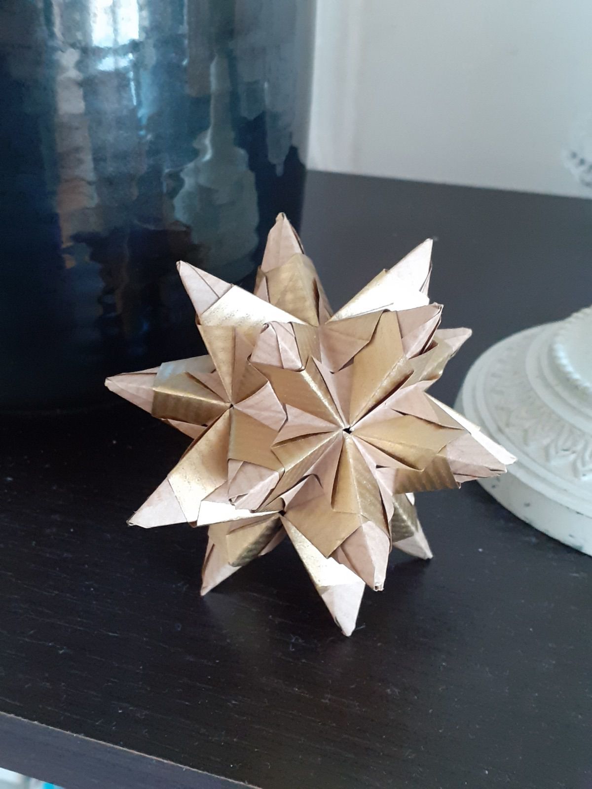Origami : étoile modulaire - La ruche à idées
