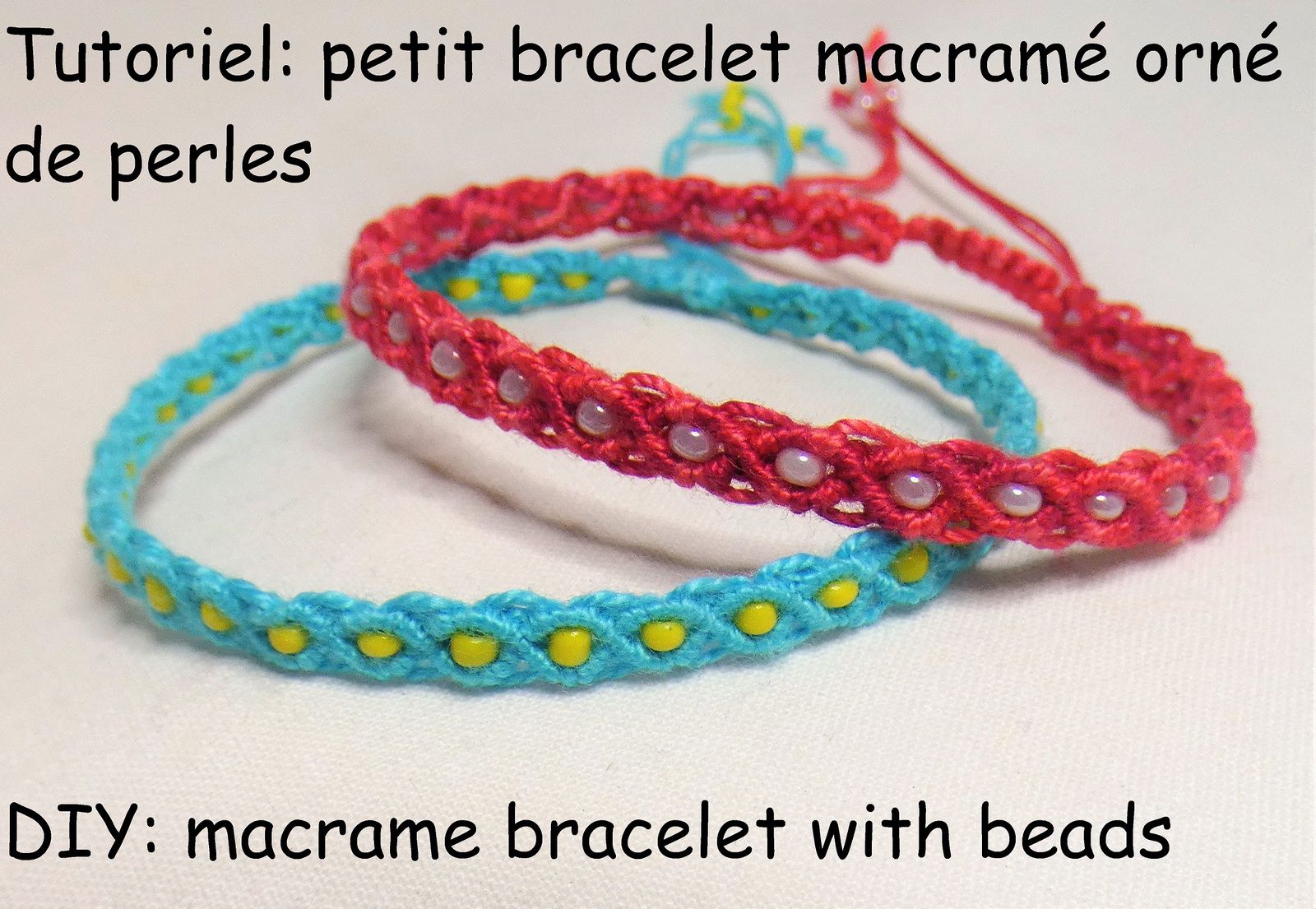 Bracelet Macramé Perle