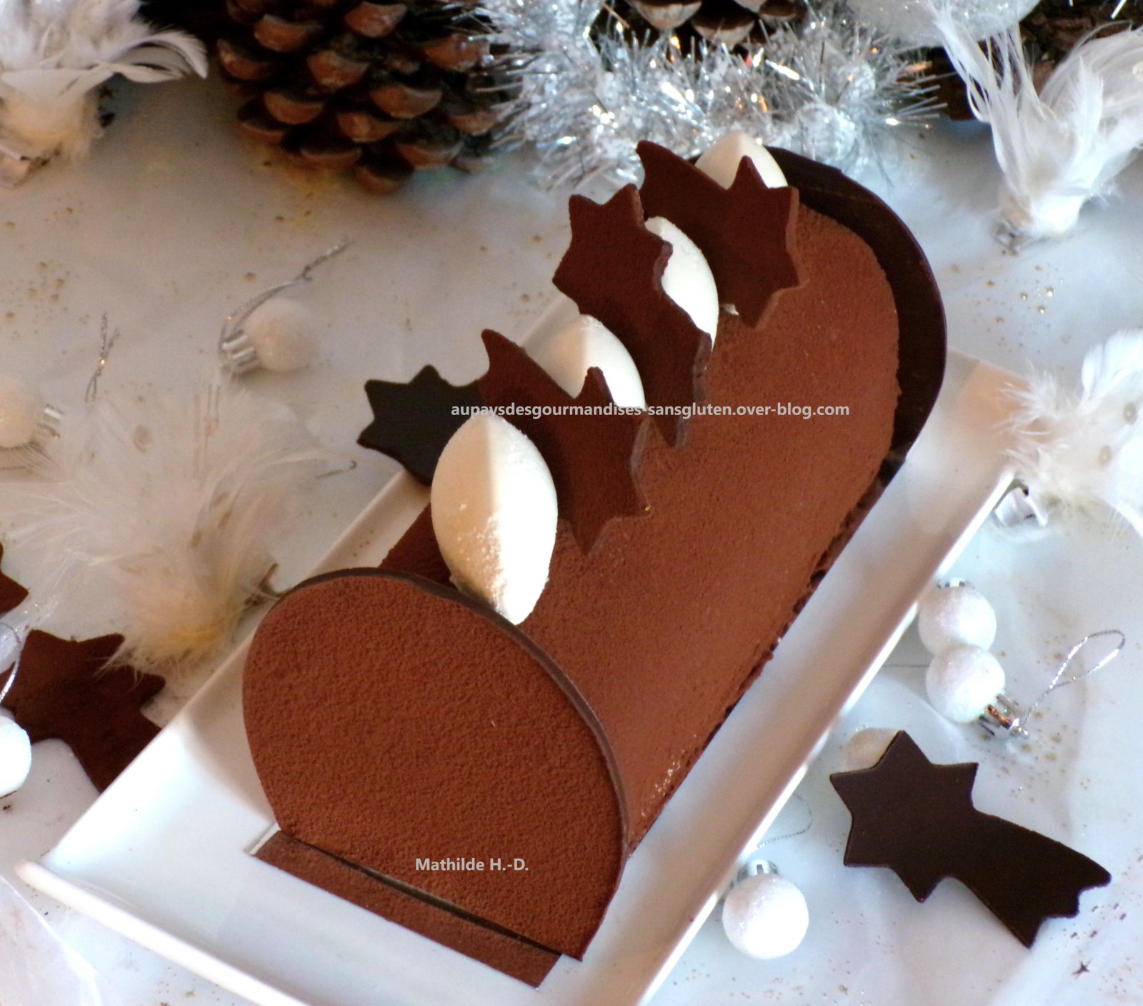 Bûche Pâtissière Chocolat Mascarpone - Lilie Bakery