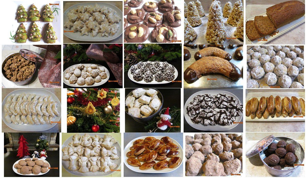 Biscuits et gourmandises de Nöel - plus de 70 recettes 