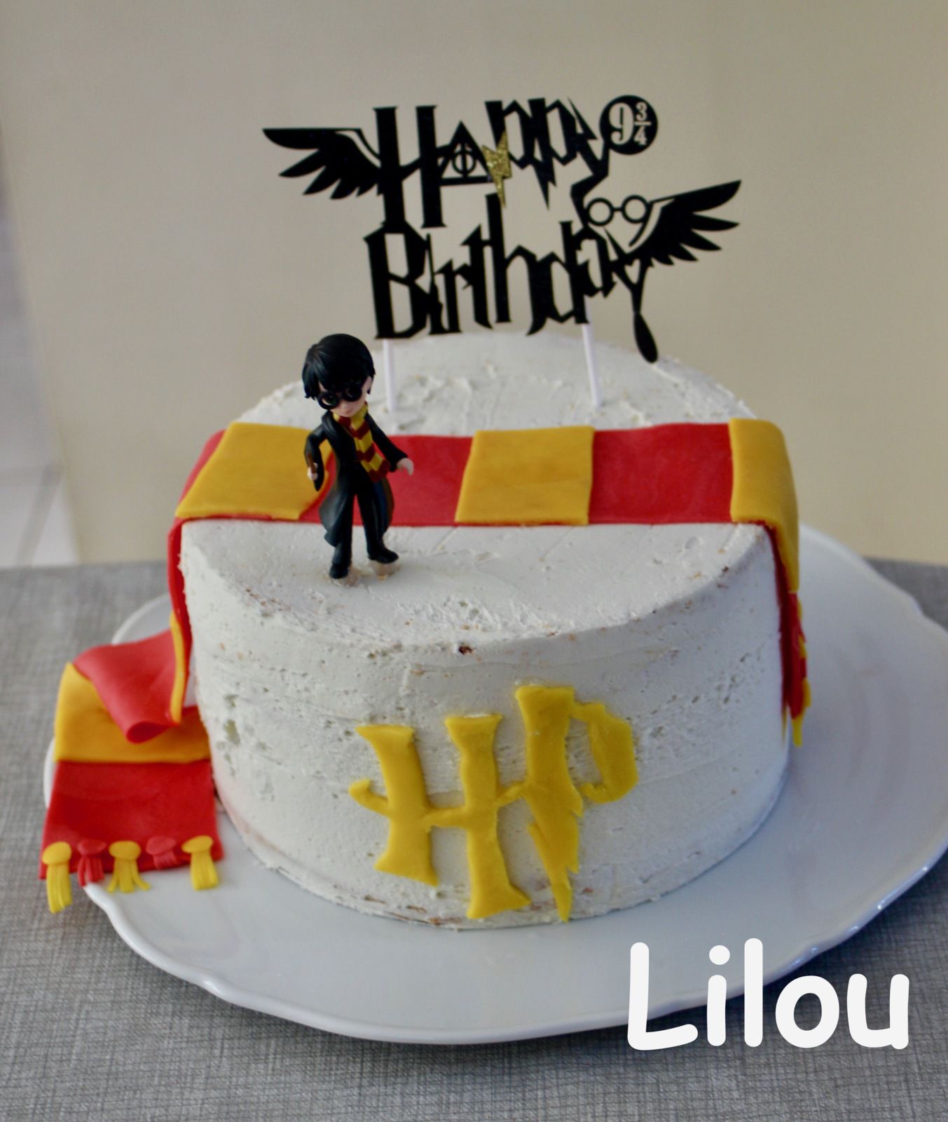 Lylo Déco - Gâteau Harry Potter avec dobby entièrement
