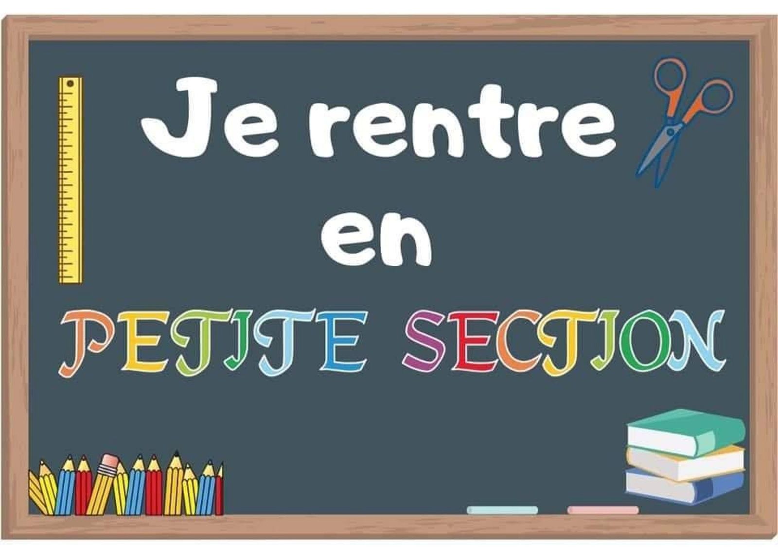 Maternelle : Je rentre en Petite Section - L'AAPE dans votre maternelle et  élémentaire Jules Ferry
