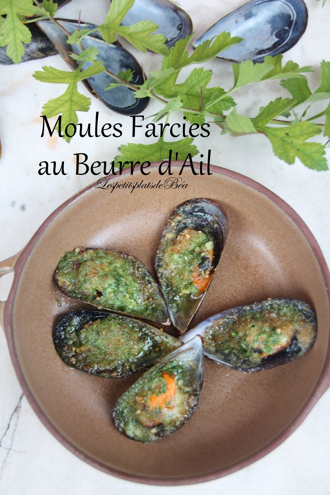 Moules farcies au beurre d'ail - Cookidoo® – the official