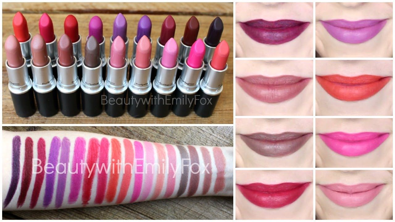 mac lipstick shades