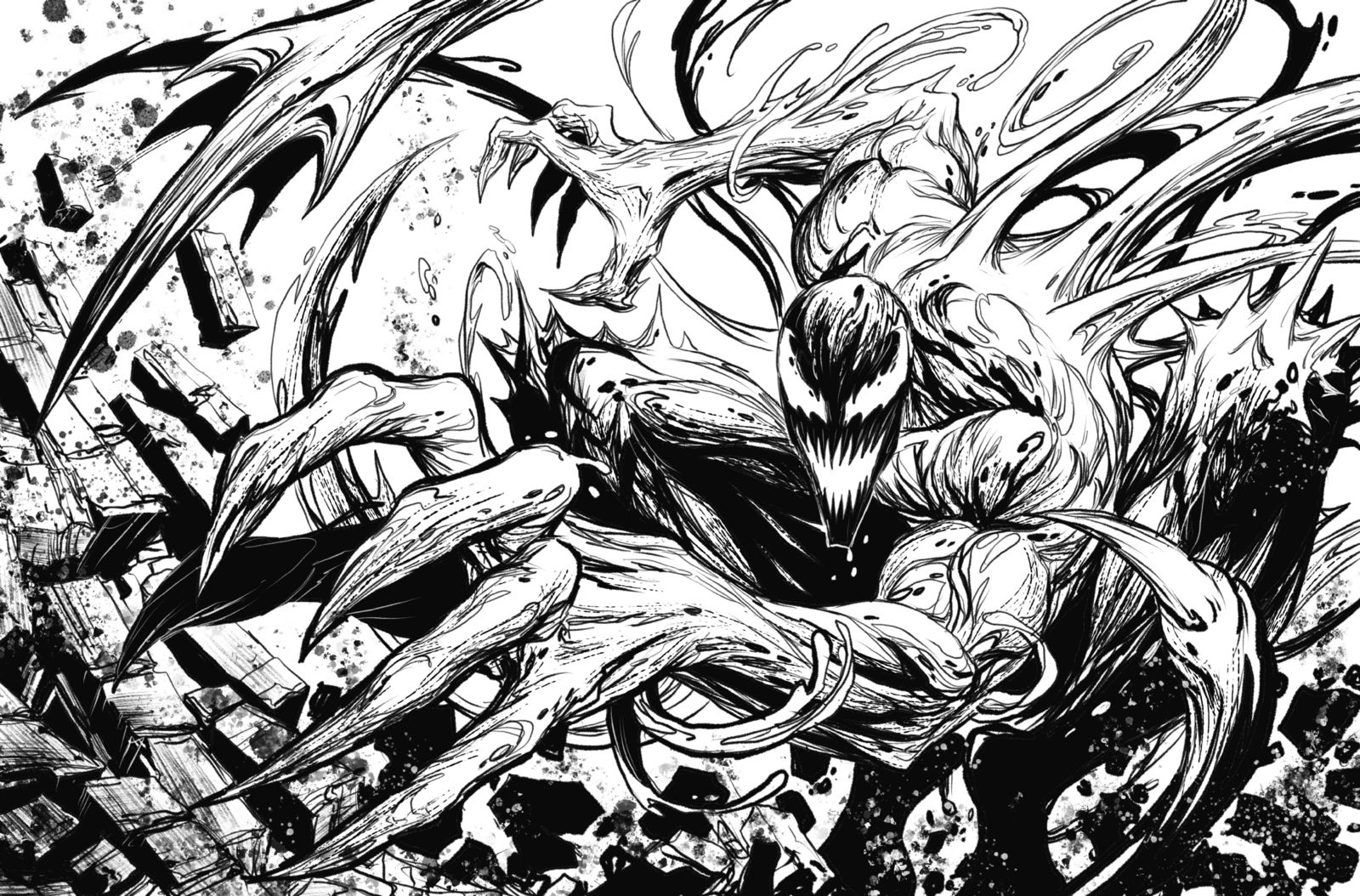 Coloriage Spider Man No Way Home 30 coloriages de Marvel : Spider-man #11 Carnage [Coloriage][Activité] - Le  Bazar du Lion