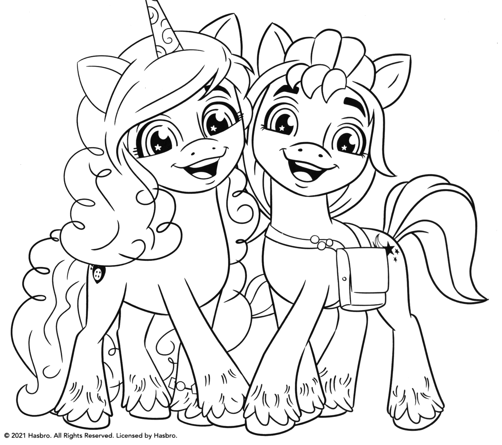 Coloriage My Little Pony Rainbow Dash 20 Coloriages de My Little Pony #30 [Coloriage][Activité][MLP][Maternelle][Élémentaire]  - Le Bazar du Lion