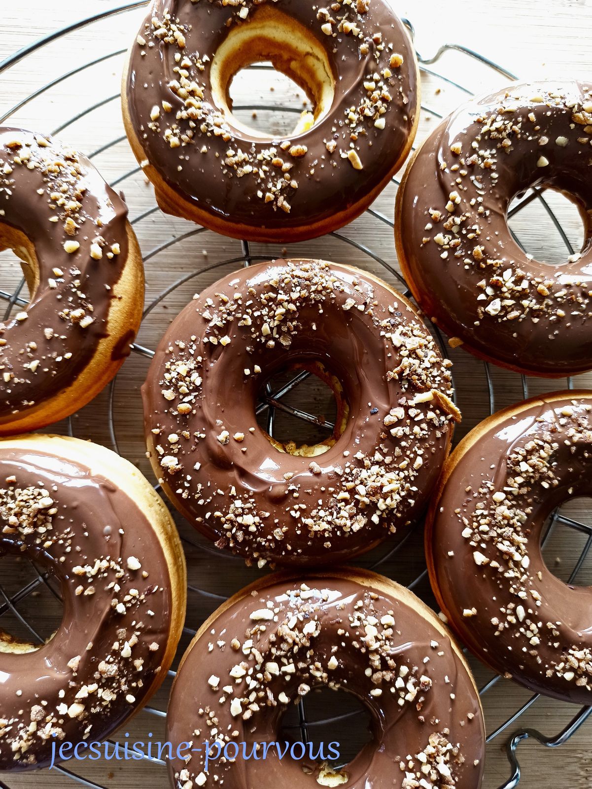 Donuts avec les plaques Tefal Snack collection - Je cuisine pour vous !!