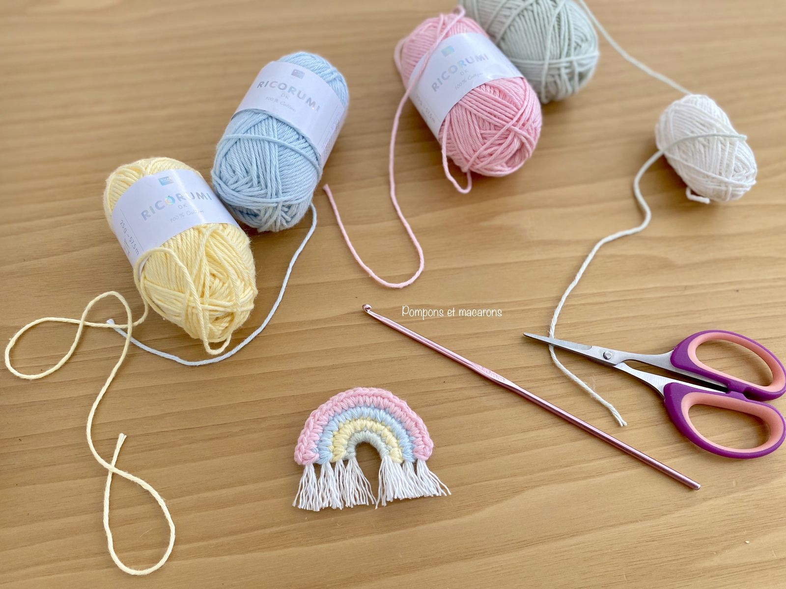 Apprendre le crochet / Maille chainette 