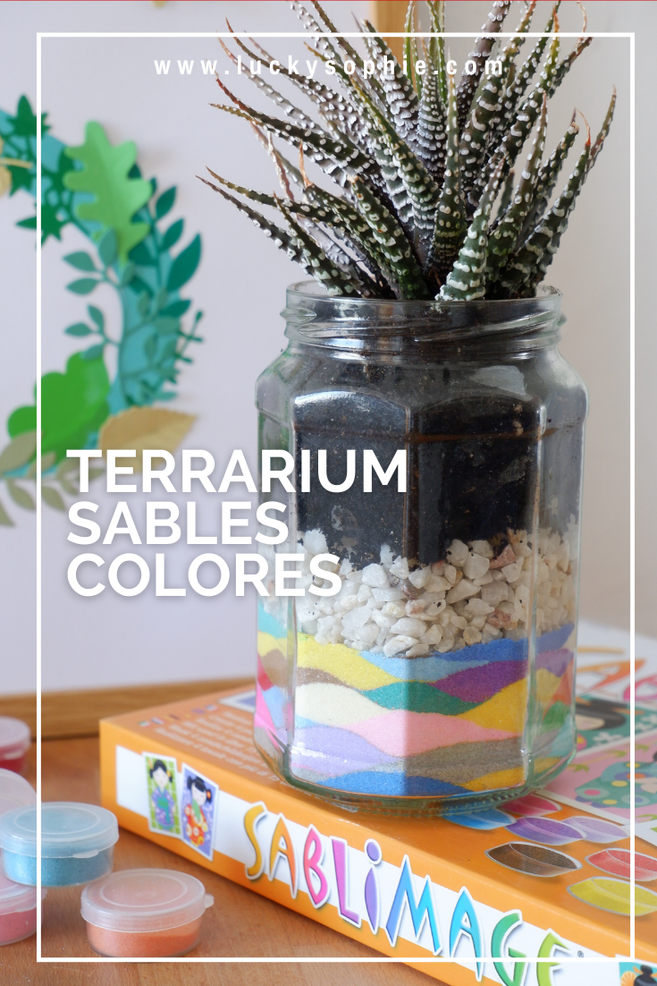 Terrarium aux sables colorés - Lucky Sophie blog famille voyage
