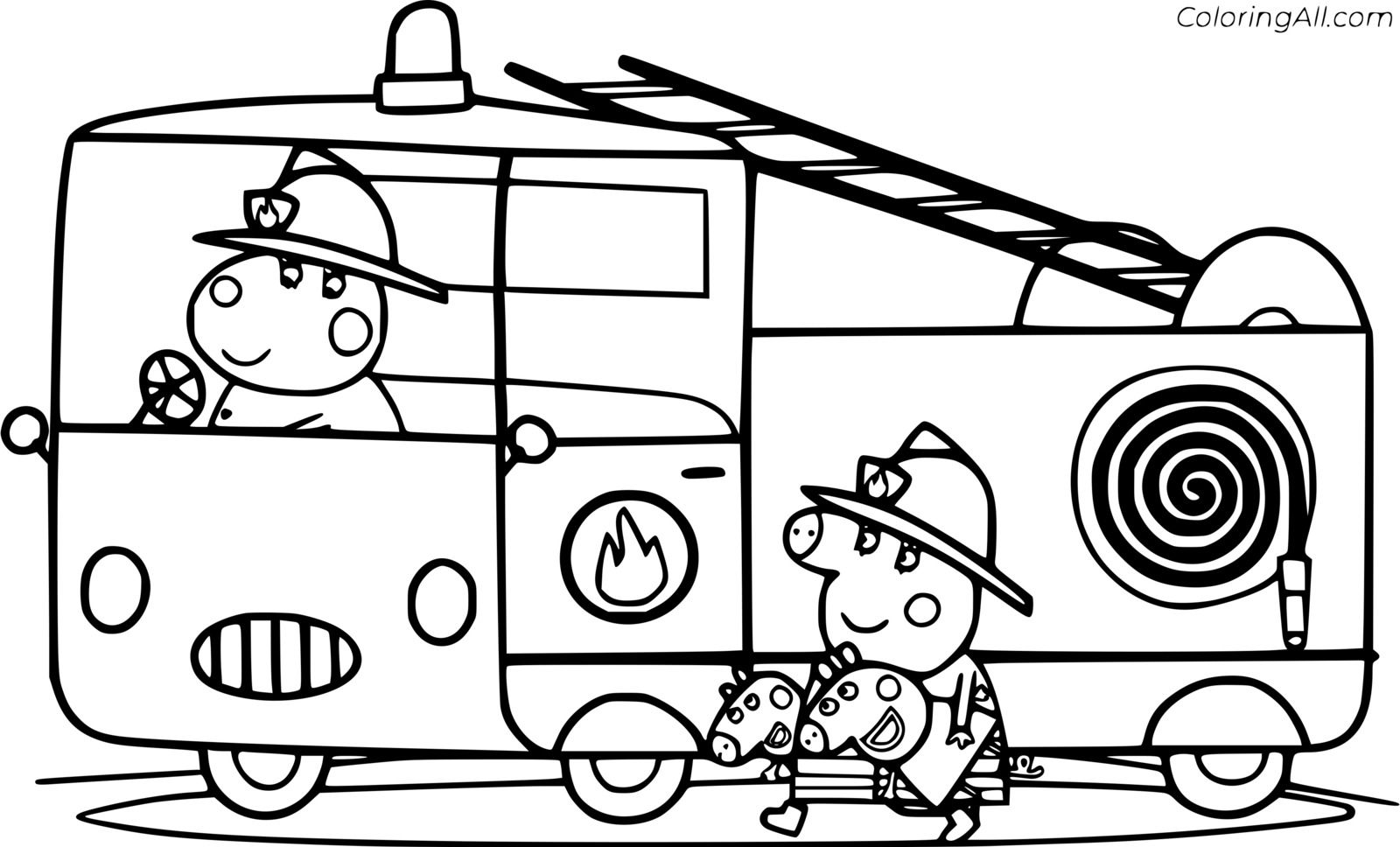 Dessin Peppa Pig Anniversaire à Imprimer 30 Coloriages de Peppa Pig #8 [Coloriage][Activité][PeppaPig][MS][GS][CP] -  Le Bazar du Lion
