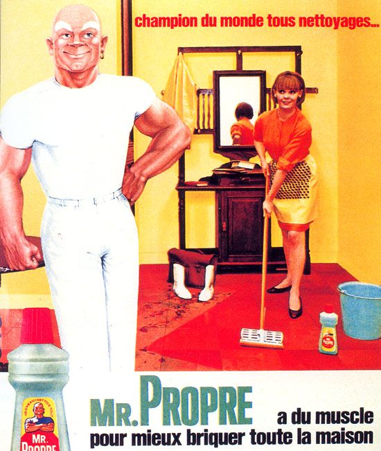 Pub d'autrefois : 1958, Monsieur Propre est déjà sur des affiches -  Newpubmarketing