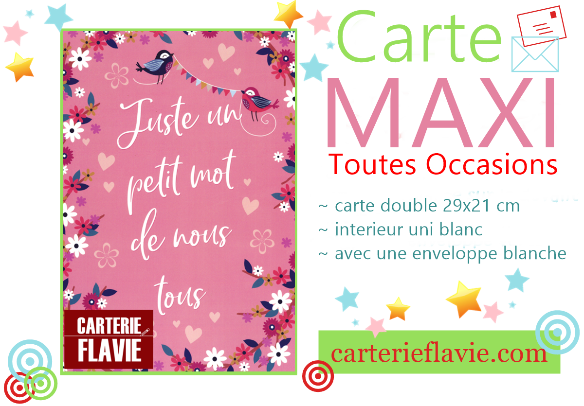 Nouvelles cartes format MAXI pour un prochain départ :) - Le Blog