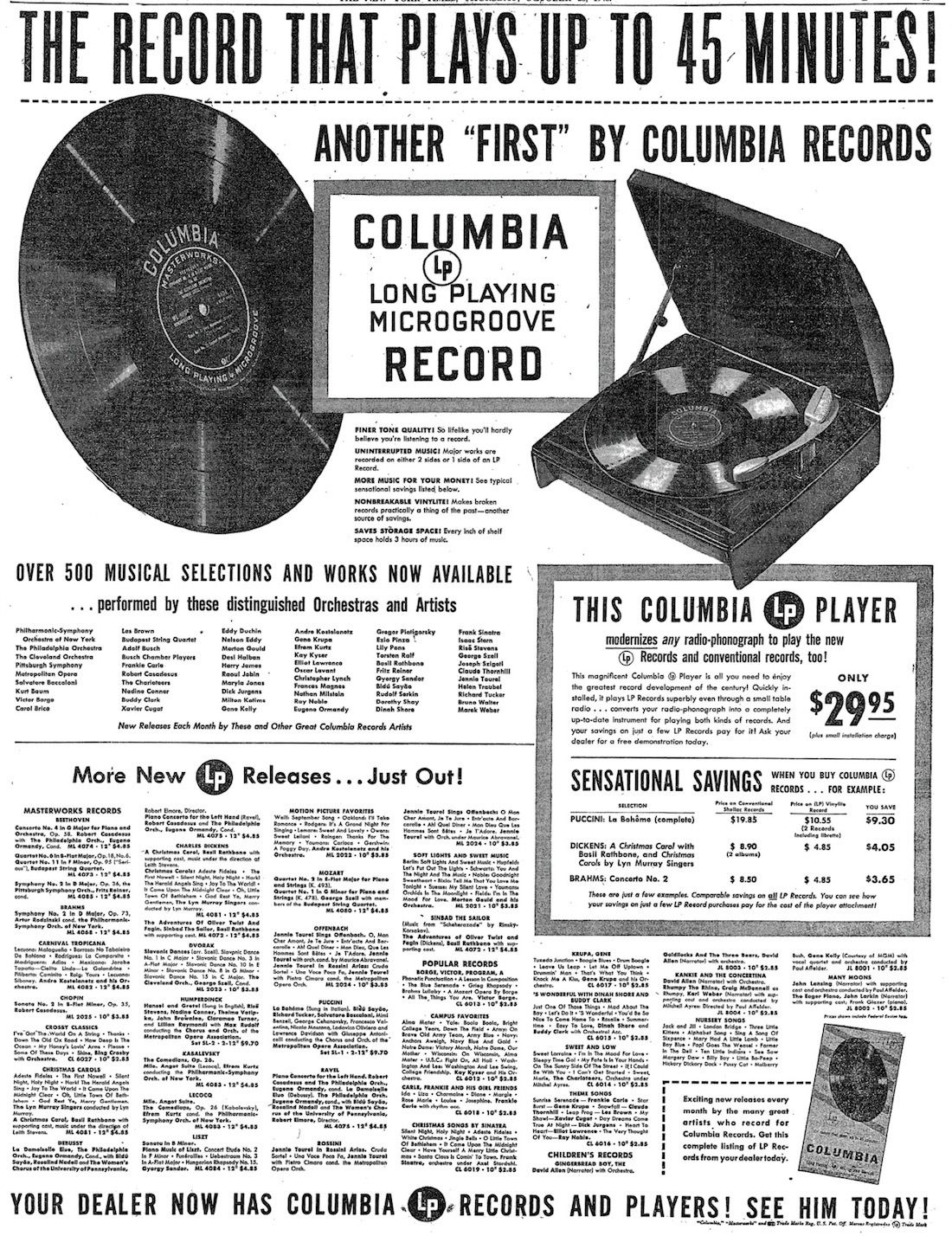 Le vinyle 33 tours a 75 ans : histoire d'une révolution qui tourne
