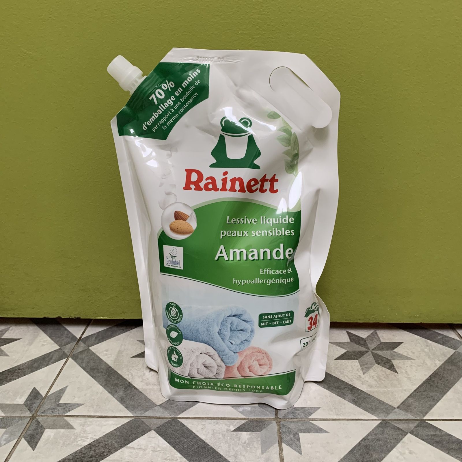 Rainett lance sa lessive liquide à l'amande - 🌿 Lololeblog 🌿