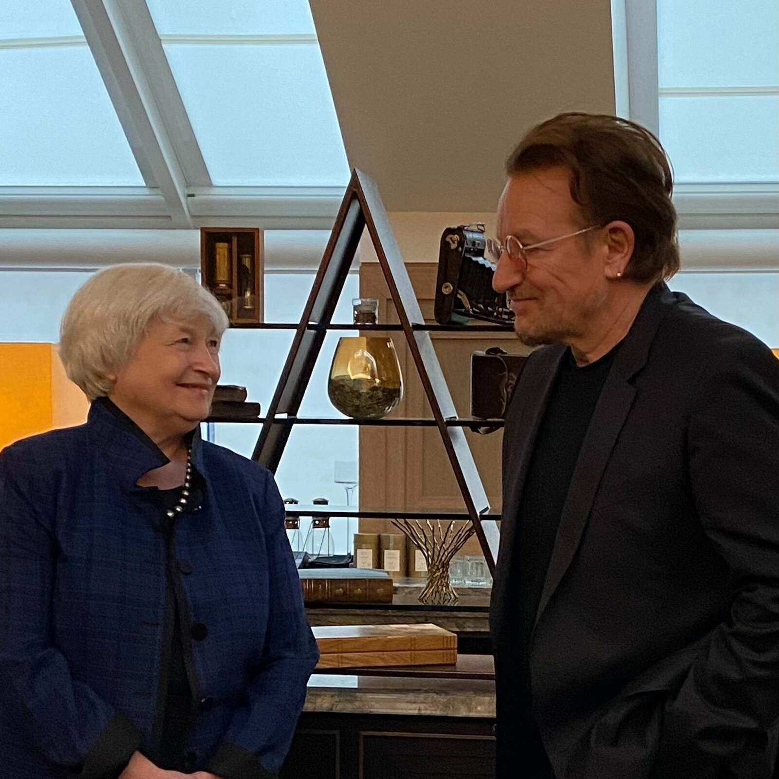 rencontre avec bono