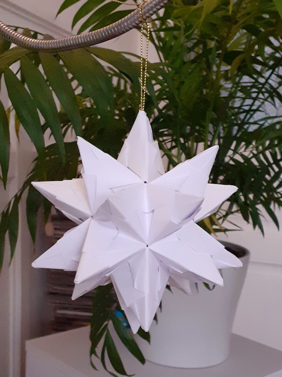 Origami : étoile modulaire - La ruche à idées