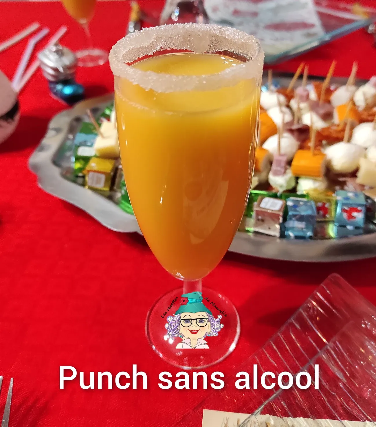 Cocktail De Fruit Sans Alcool Thermomix Punch sans alcool - Les recettes de Mamylie
