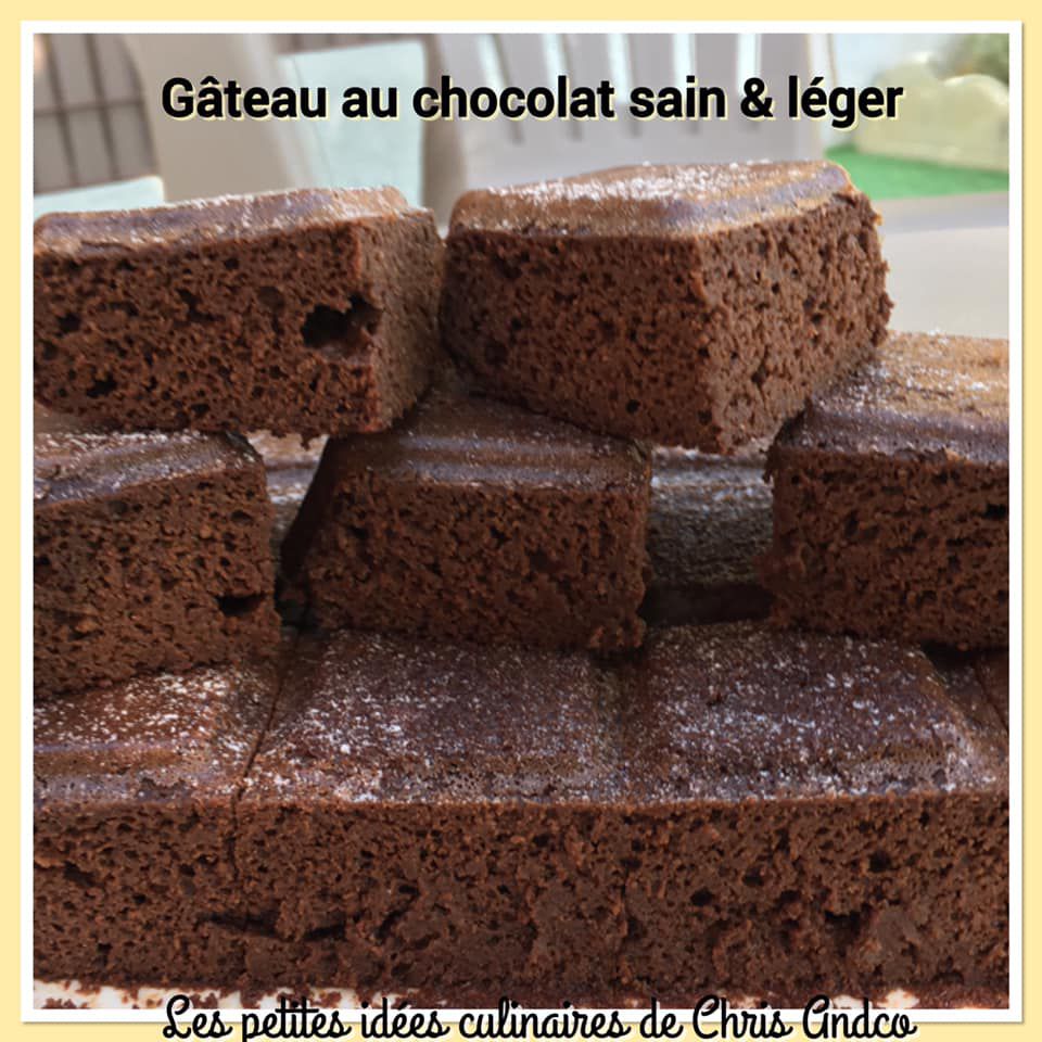 Gâteau moelleux au chocolat (moule tablette) - Recette i-Cook'in