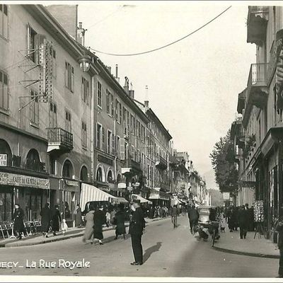 Annecy aux années 1950-60