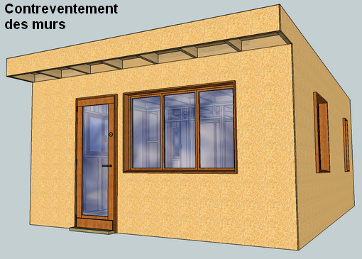 Bungalow touristique 30m² utile + Garage Structure Maison Bois Maroc Mobigroup