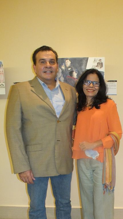 Mirian Perales expone sátira de José Rafael Pocaterra en imágenes y en honor a Valencia en el Hesperia WTC 