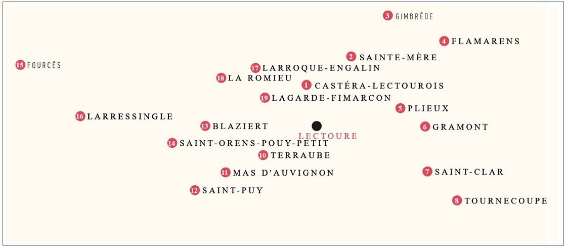 villages - bastides - castelnaux - gers - lomagne - gascogne