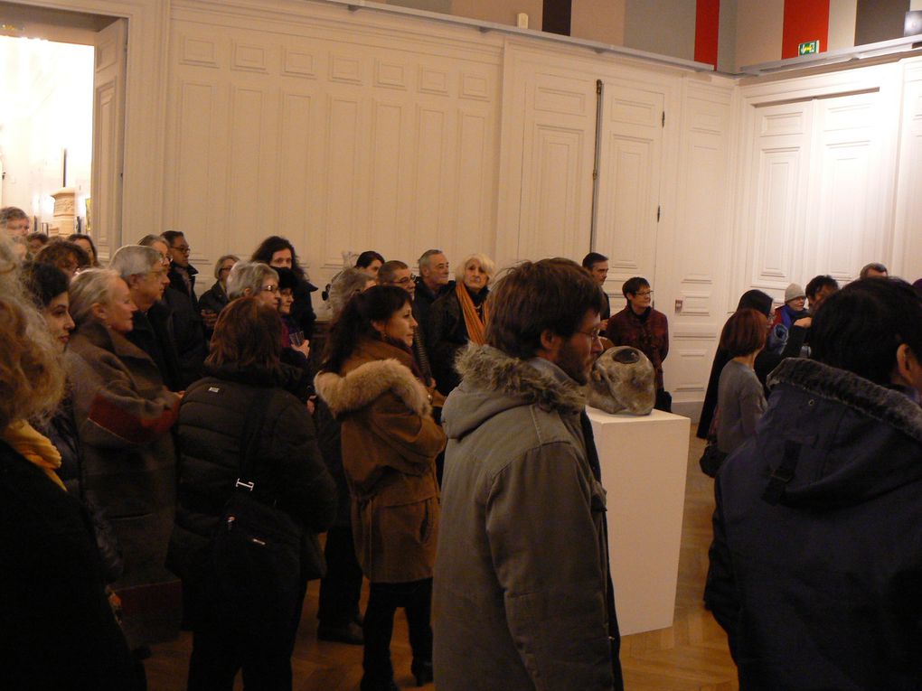 Premier vernissage à Paris... que d'émotions !