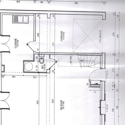 plan du rez de chaussez