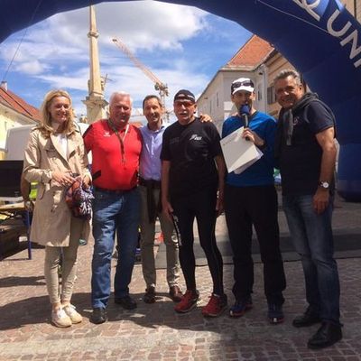 Ein ganz besonderer Gast beim 14.UNIQA Sonnenlauf:  Der Ultramarathon-Läufer Aldo Maranzina