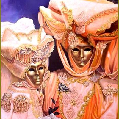 Masques - Carnaval - mardi-gras par les grands peintres  -    Christian Torres  Carnaval de Venise