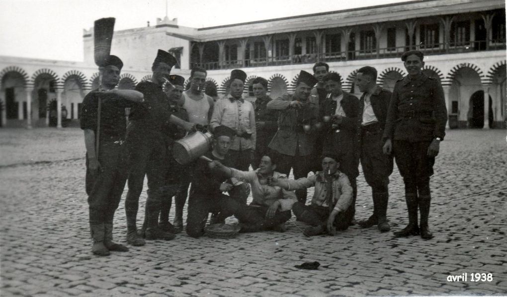 Caserne Saussier de 1937 à 1940