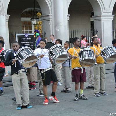 BRASS DRUMS IN NEW ORLEANS