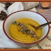 Soupe de carottes et lentilles corail