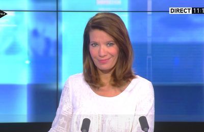 CLAIRE-ELISABETH BEAUFORT ce matin @itele #vuesalatele