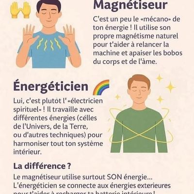 Energeticien, magnétiseur 