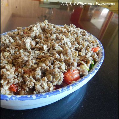 Crumble IG bas Tomate - Courgette