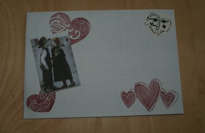 Mail art de St Valentin
