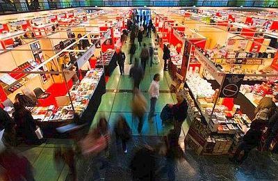 Reportage TV au salon du Livre "Più libri più liberi"