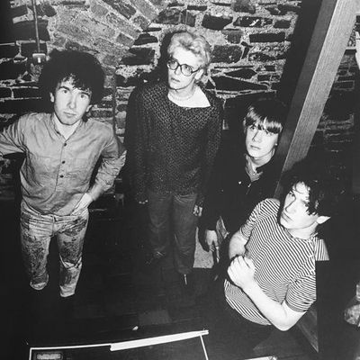 U2 au studio d'enregistrement à Dublin 1979