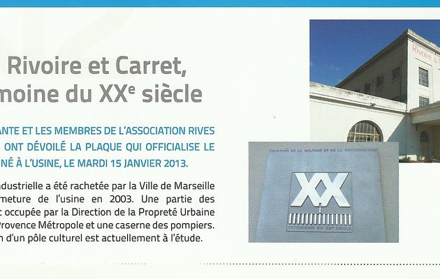 Article paru dans le journal Marseille'est (Mairie du 11/12ème)