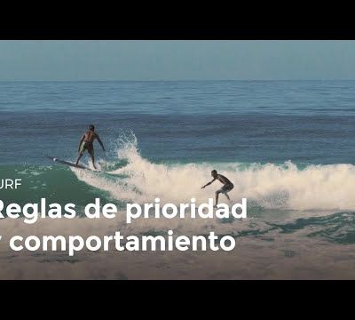 Reglas para el surf.