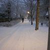 Almere sous la neige