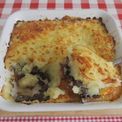 Hachis parmentier à la joue de bœuf 