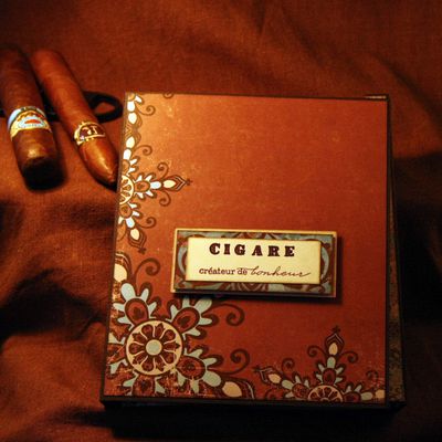 Mini "Cigare, Créateur de bonheur"