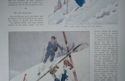 Le Ski, René Vincent, 1931 (2ème partie)