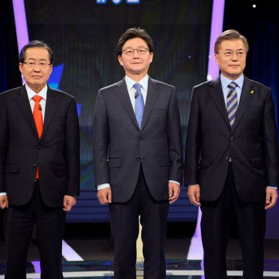 Présidentielle : le virage à droite d'Ahn Cheol-soo ne convainc pas l'électorat