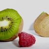 Kiwis et framboises